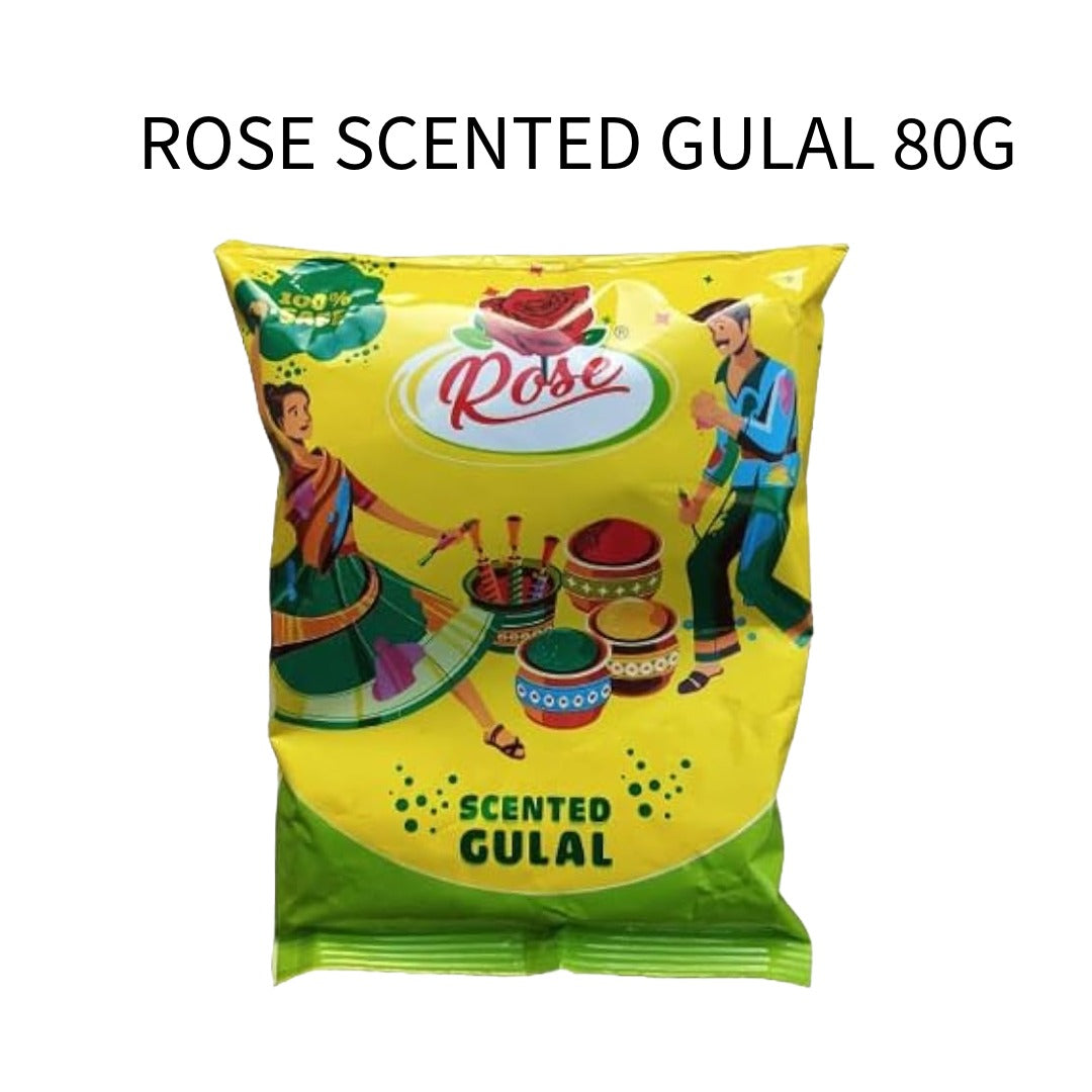 ROSE SCENTED GULAL 80 G