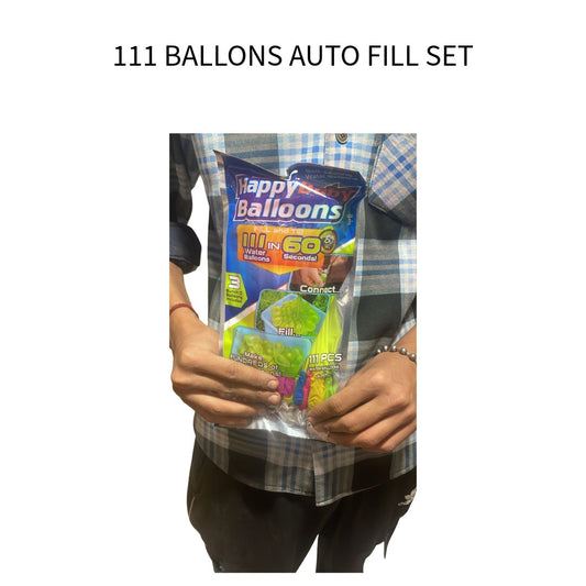 111 BALLONS AUTO FILL SET