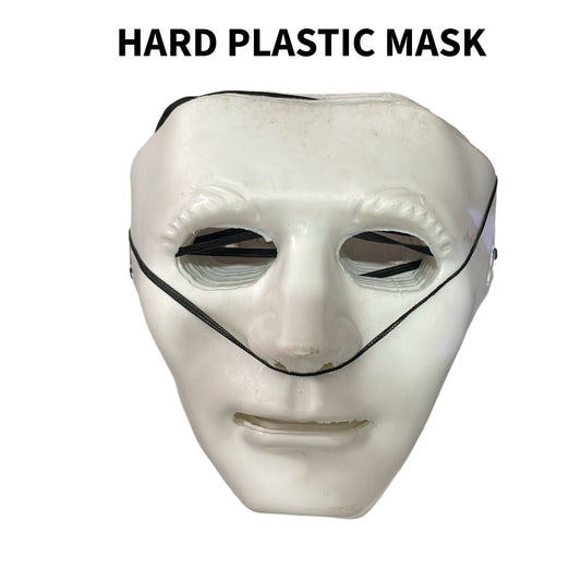 HARD PLASTIC MASK (1 PIECE)