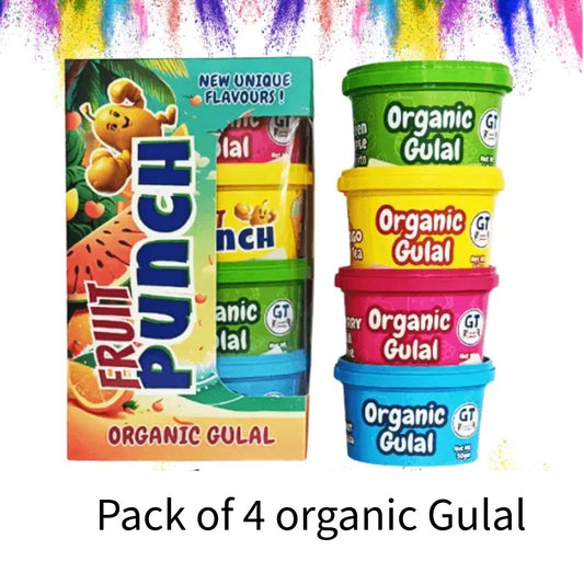 PACK OF 4 ORGANIC GULAL
