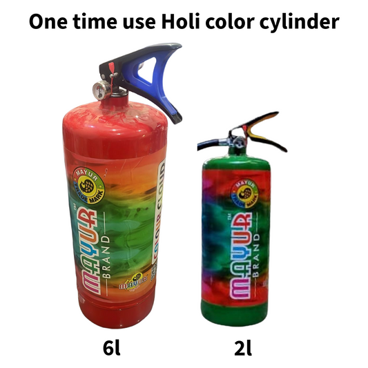ONE TIME USE HOLI COLOR CYLINDER